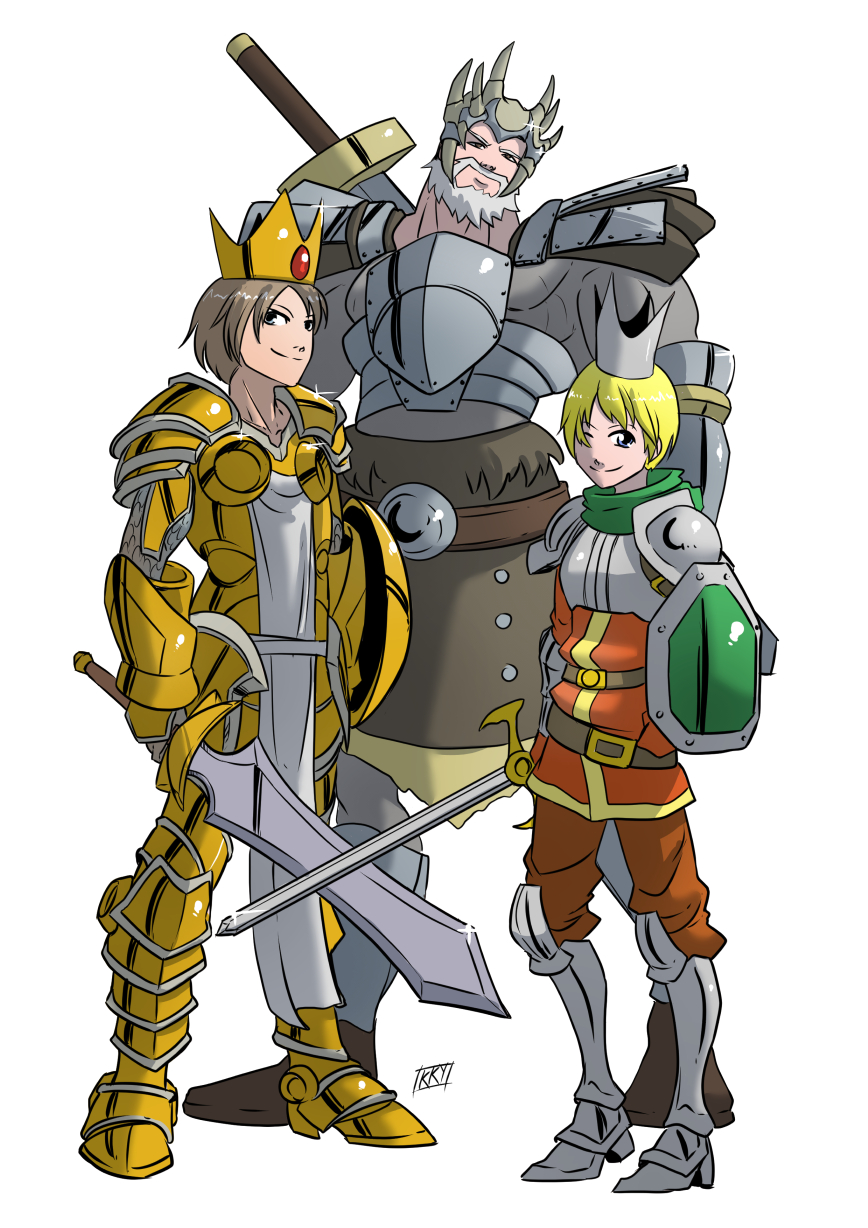 3 soldiers