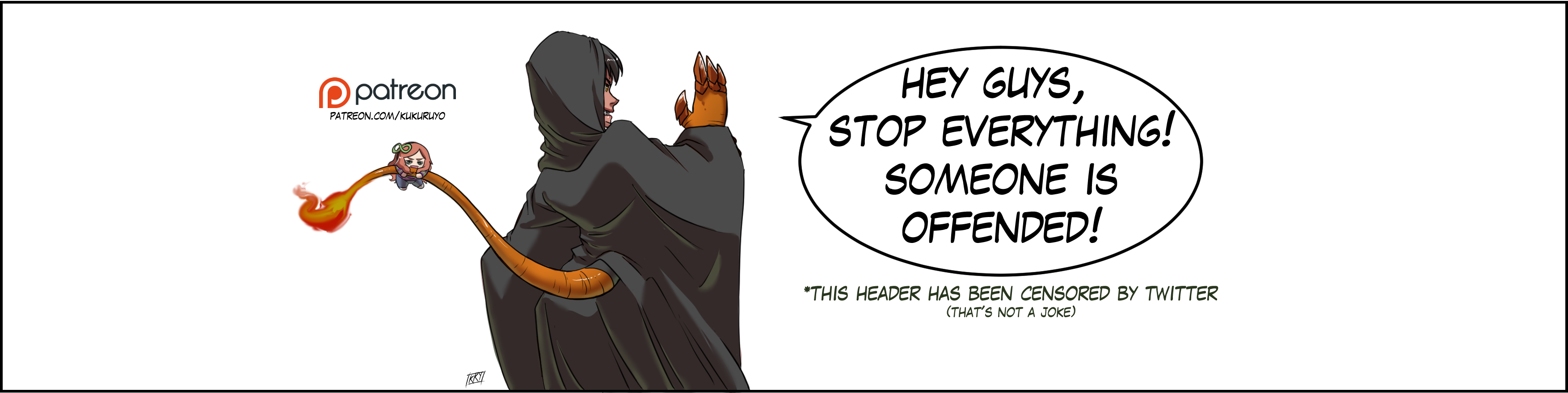 banner burka twitter