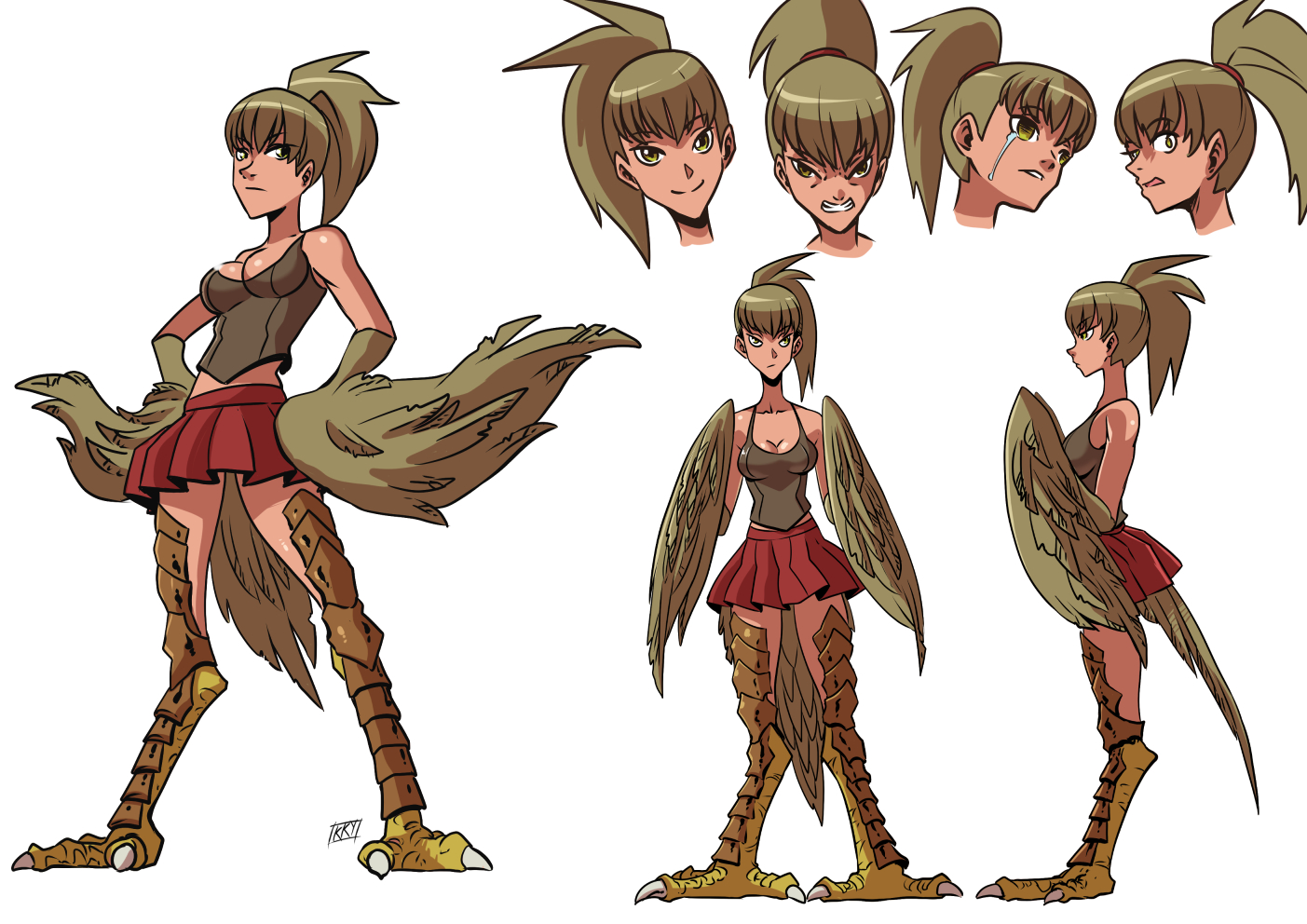 Harpy sheet - kukuruyo.