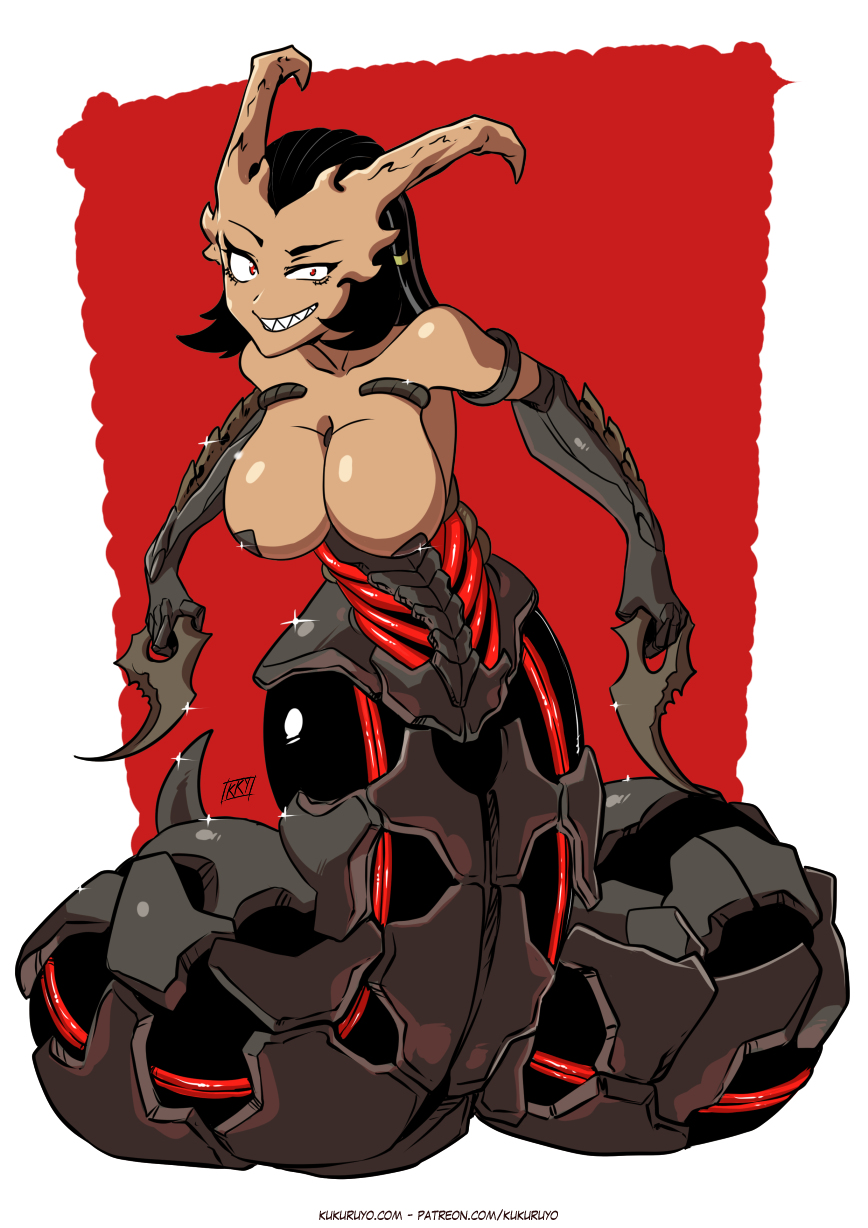 Monster girl version of Whiplash, one of the latest demons in Doom Eternal....